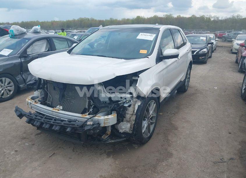 Photo 2 of 2017 Ford Edge TITANIUM (VIN 2FMPK4K94HBB41767)