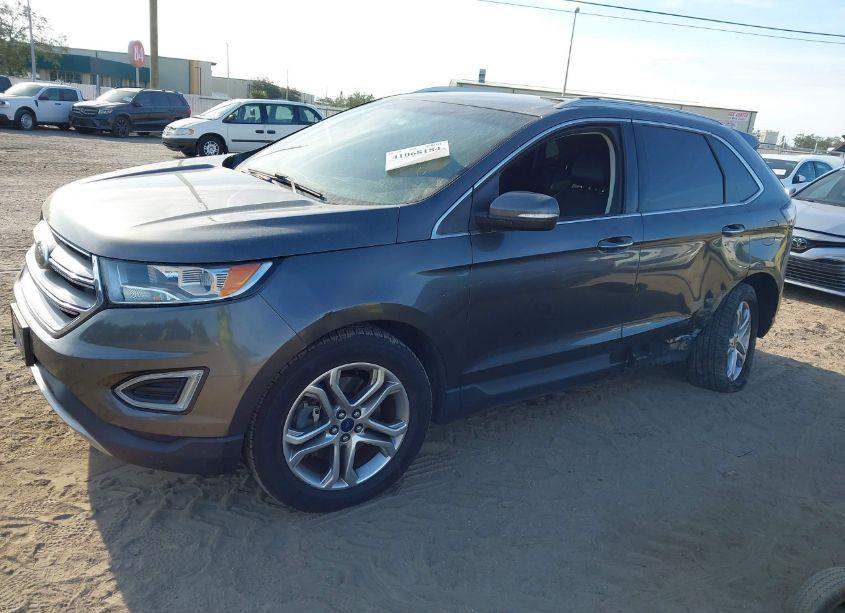 Photo 2 of 2017 Ford Edge TITANIUM (VIN 2FMPK4K94HBB98552)