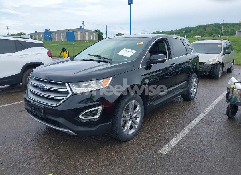Photo 2 of 2018 Ford Edge TITANIUM (VIN 2FMPK4K94JBB43282)