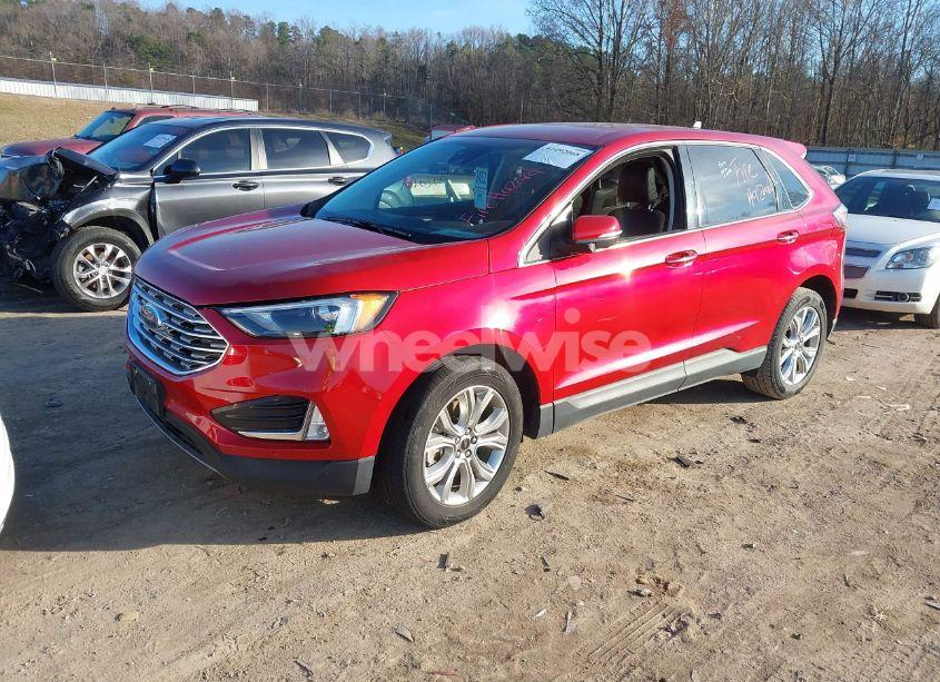 Photo 2 of 2023 Ford Edge TITANIUM (VIN 2FMPK4K94PBA19425)