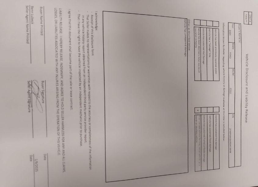 Photo 17 of 2024 Ford Edge TITANIUM (VIN 2FMPK4K94RBA53898)