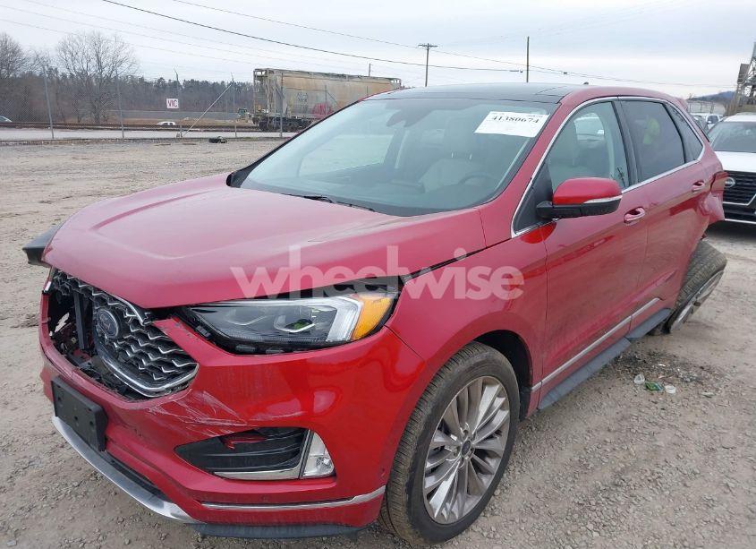 Photo 2 of 2024 Ford Edge TITANIUM (VIN 2FMPK4K94RBA55652)