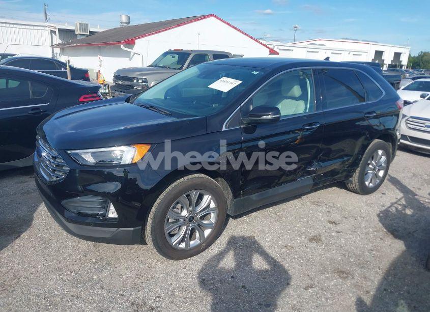 Photo 2 of 2024 Ford Edge TITANIUM (VIN 2FMPK4K94RBA75075)