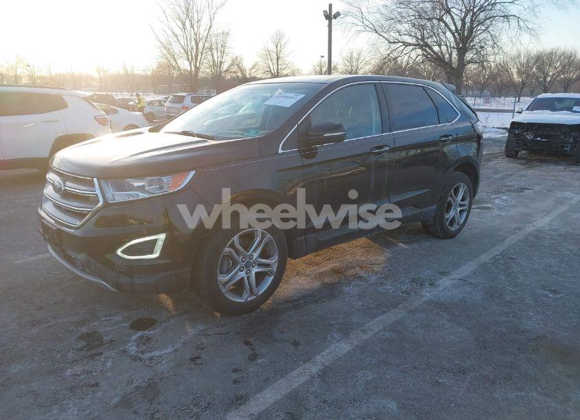 Photo 2 of 2016 Ford Edge TITANIUM (VIN 2FMPK4K95GBB11899)