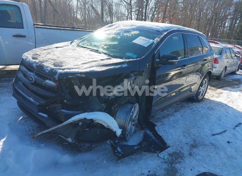 Photo 2 of 2016 Ford Edge TITANIUM (VIN 2FMPK4K95GBB81693)
