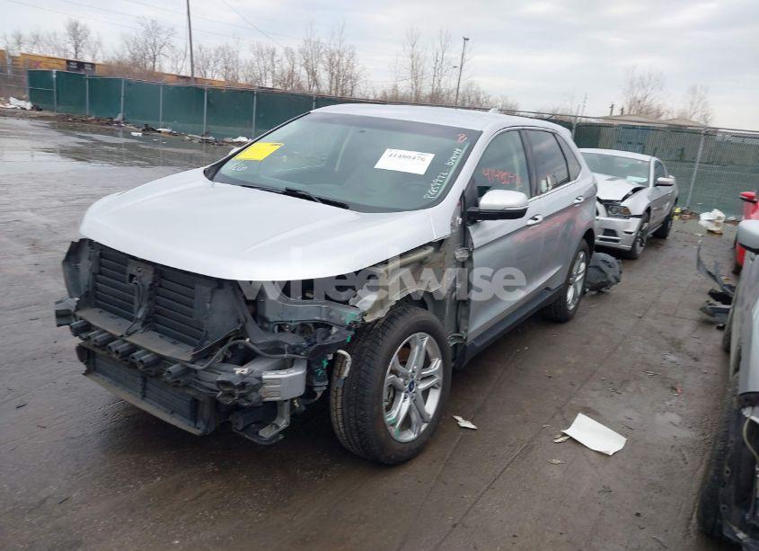 Photo 2 of 2017 Ford Edge TITANIUM (VIN 2FMPK4K95HBB29143)