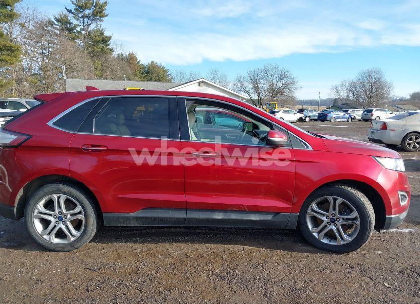Photo 14 of 2017 Ford Edge TITANIUM (VIN 2FMPK4K95HBC17240)