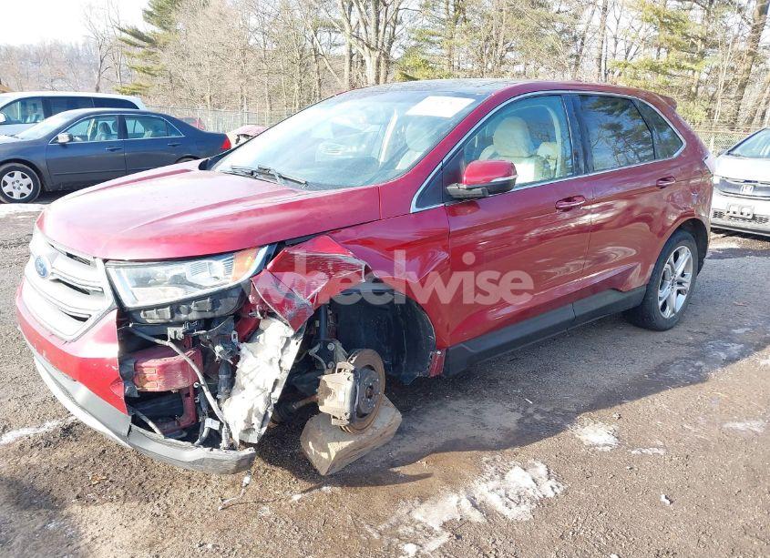 Photo 2 of 2017 Ford Edge TITANIUM (VIN 2FMPK4K95HBC17240)