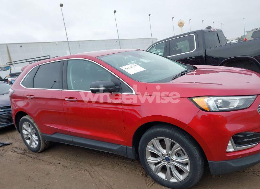 Photo 13 of 2022 Ford Edge TITANIUM (VIN 2FMPK4K95NBA41205)
