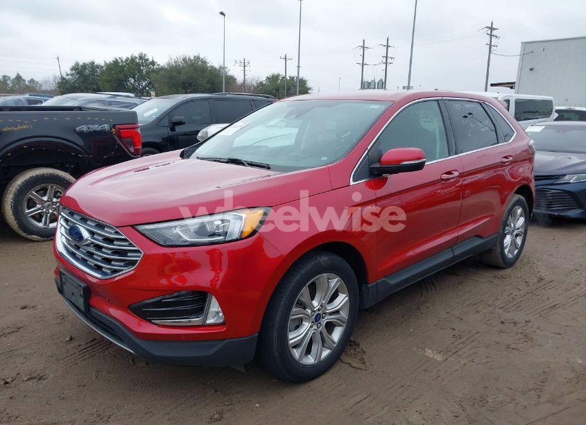 Photo 2 of 2022 Ford Edge TITANIUM (VIN 2FMPK4K95NBA41205)
