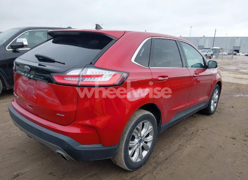 Photo 4 of 2022 Ford Edge TITANIUM (VIN 2FMPK4K95NBA41205)