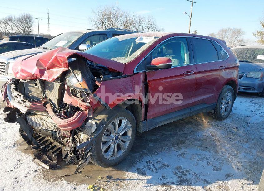 Photo 2 of 2022 Ford Edge TITANIUM (VIN 2FMPK4K95NBA72406)