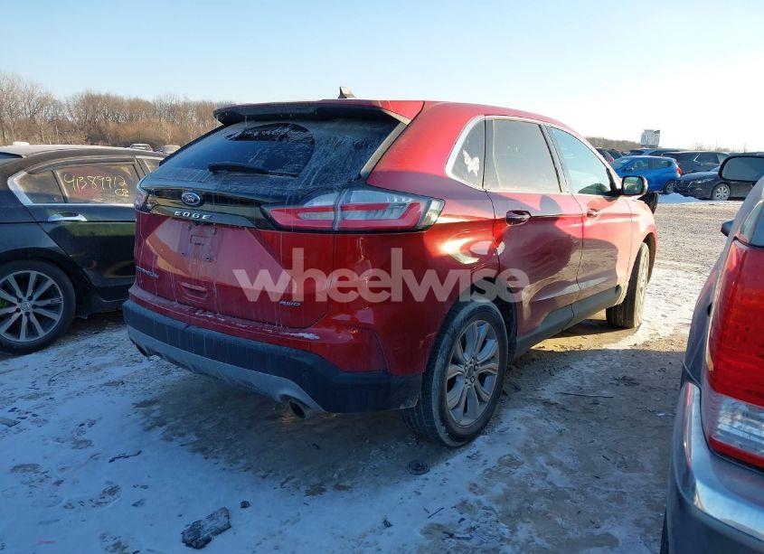 Photo 4 of 2022 Ford Edge TITANIUM (VIN 2FMPK4K95NBA72406)