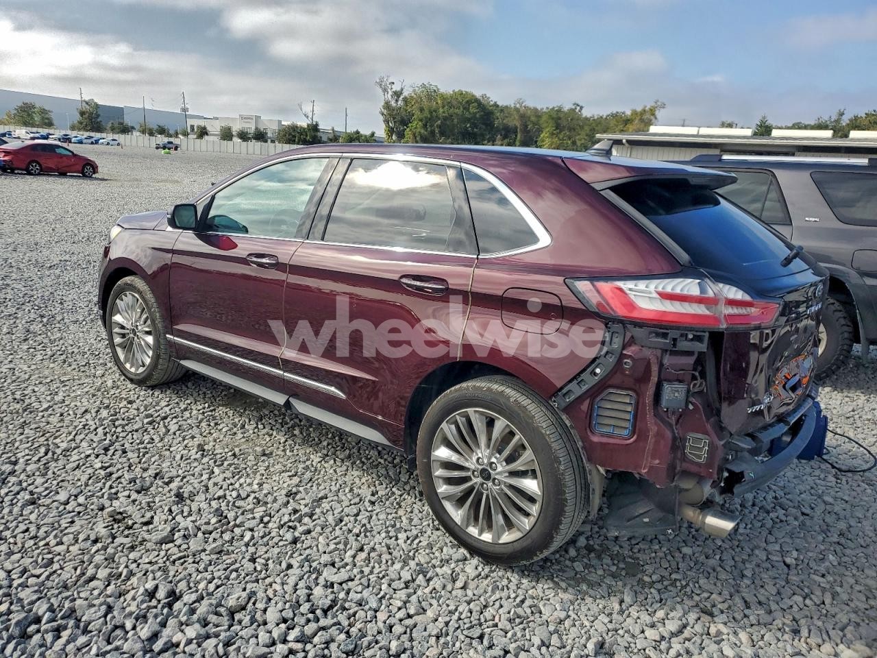 Photo 2 of 2024 FORD EDGE TITANIUM (VIN 2FMPK4K95RBA01597)
