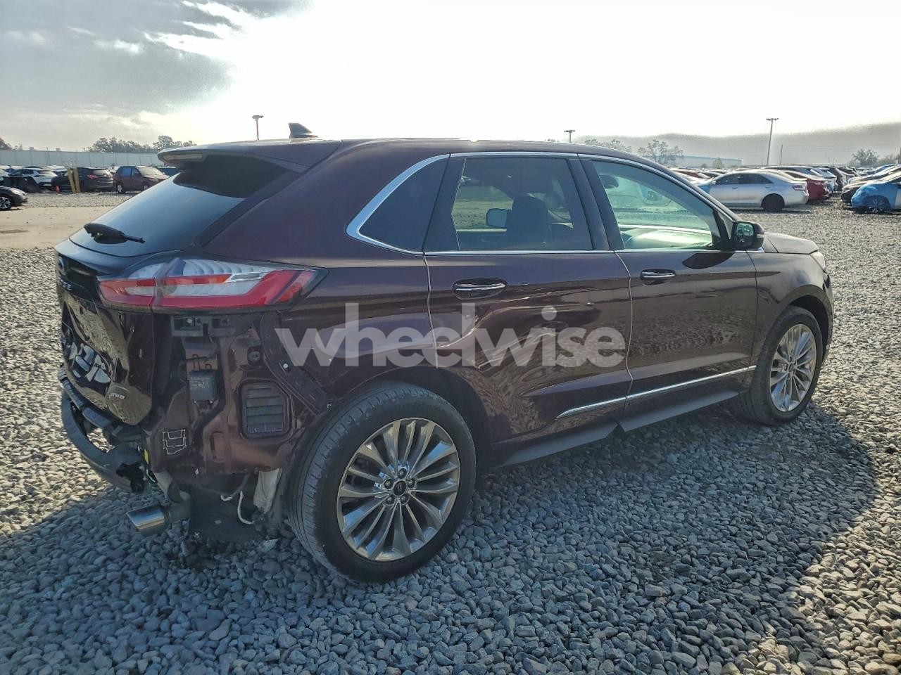 Photo 3 of 2024 FORD EDGE TITANIUM (VIN 2FMPK4K95RBA01597)