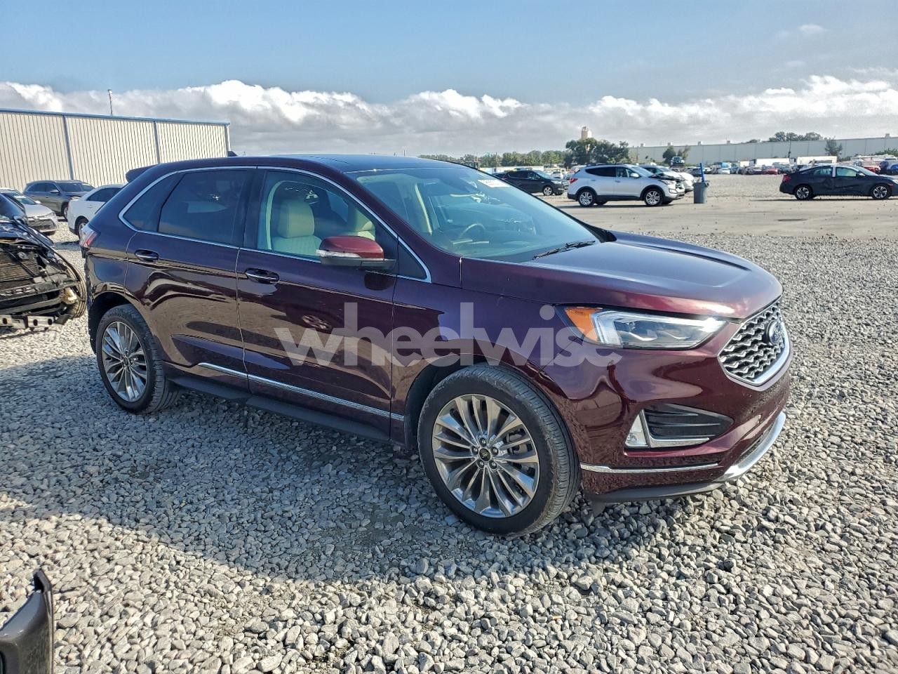 Photo 4 of 2024 FORD EDGE TITANIUM (VIN 2FMPK4K95RBA01597)