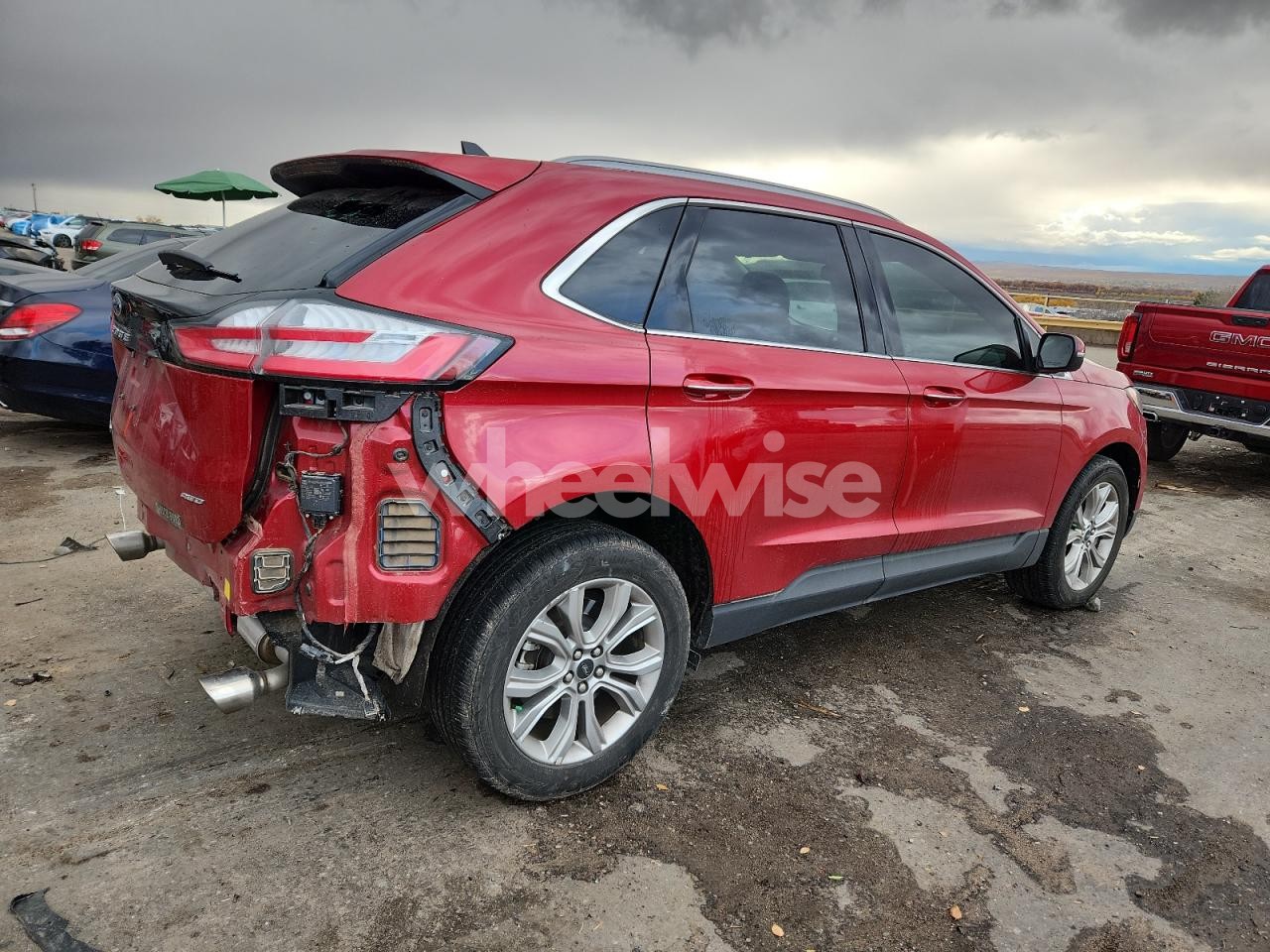 Photo 3 of 2024 FORD EDGE TITANIUM (VIN 2FMPK4K95RBA16634)