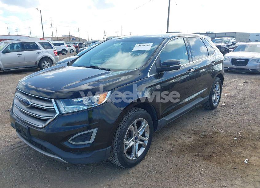 Photo 2 of 2016 Ford Edge TITANIUM (VIN 2FMPK4K96GBB23866)