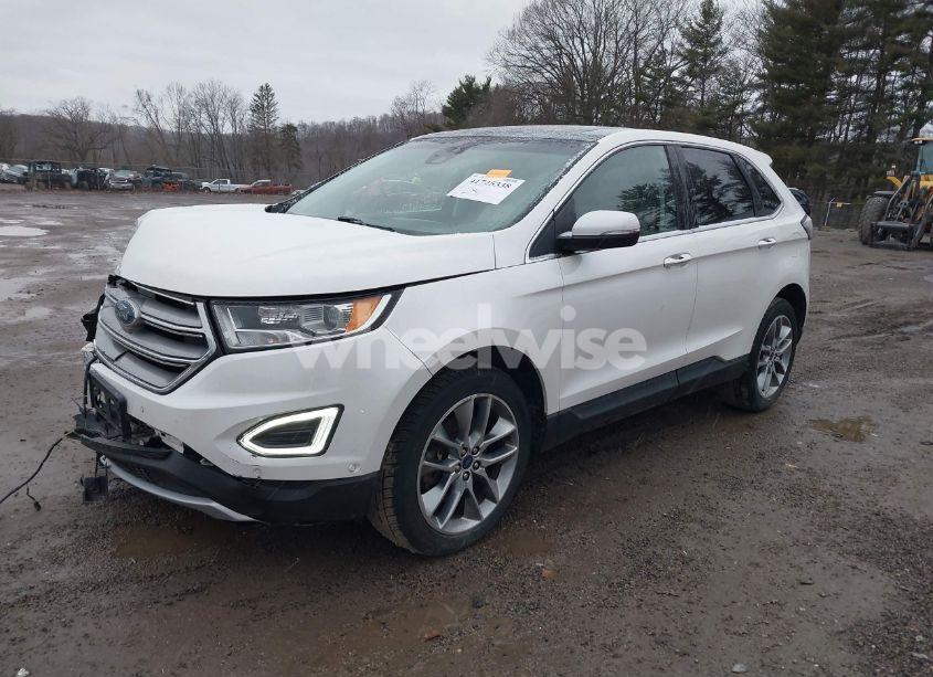 Photo 2 of 2017 Ford Edge TITANIUM (VIN 2FMPK4K96HBB78531)