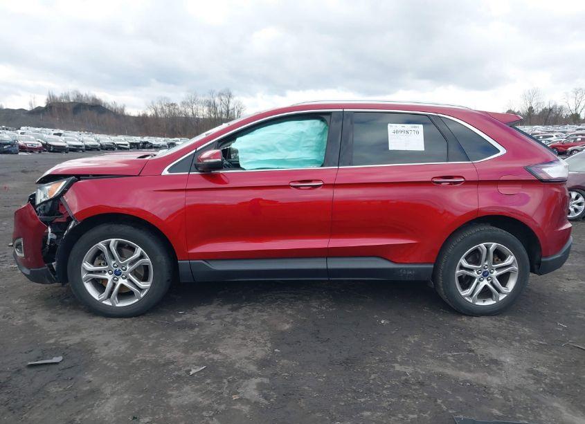 Photo 14 of 2017 Ford Edge TITANIUM (VIN 2FMPK4K96HBC13388)