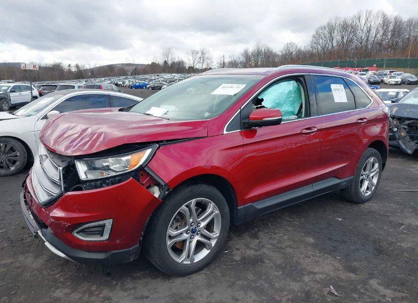 Photo 2 of 2017 Ford Edge TITANIUM (VIN 2FMPK4K96HBC13388)