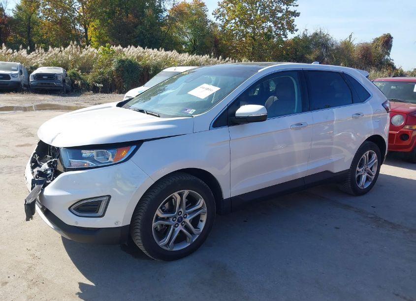 Photo 2 of 2017 Ford Edge TITANIUM (VIN 2FMPK4K96HBC42423)