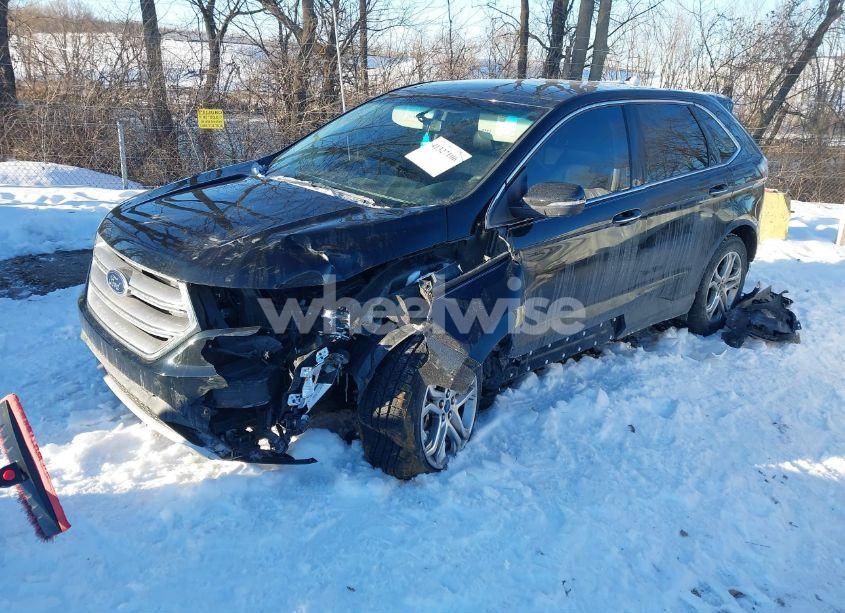 Photo 2 of 2016 Ford Edge TITANIUM (VIN 2FMPK4K97GBB22046)