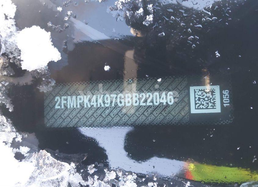 Photo 9 of 2016 Ford Edge TITANIUM (VIN 2FMPK4K97GBB22046)