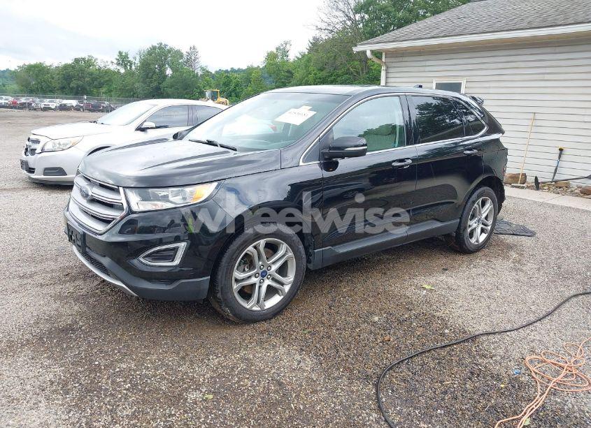 Photo 2 of 2016 Ford Edge TITANIUM (VIN 2FMPK4K97GBB44368)