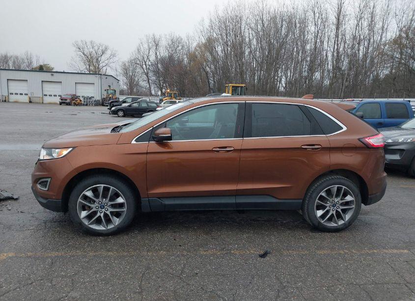 Photo 14 of 2017 Ford Edge TITANIUM (VIN 2FMPK4K97HBB02901)