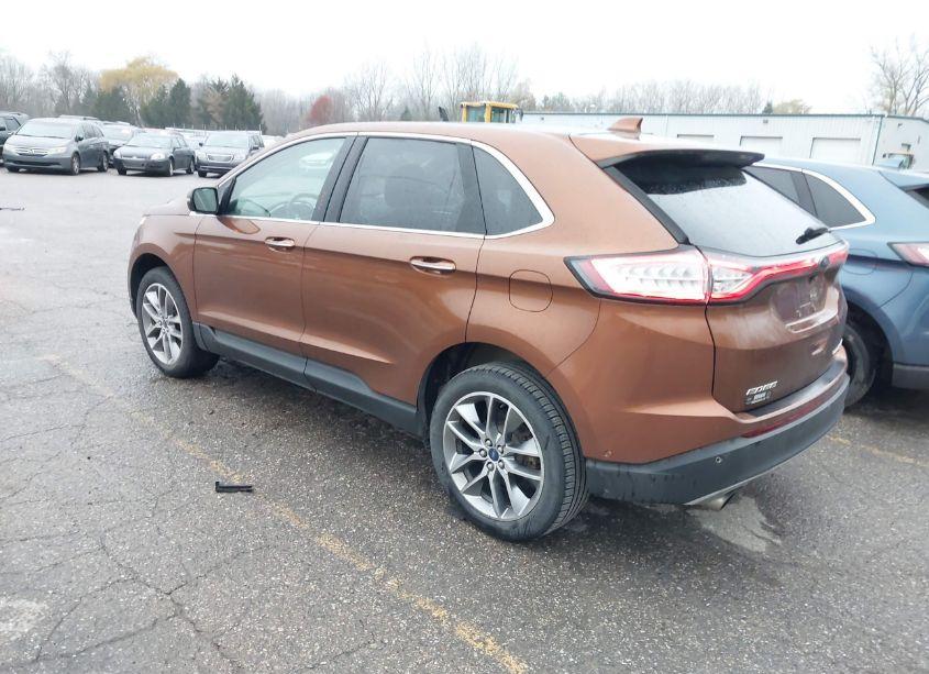 Photo 3 of 2017 Ford Edge TITANIUM (VIN 2FMPK4K97HBB02901)