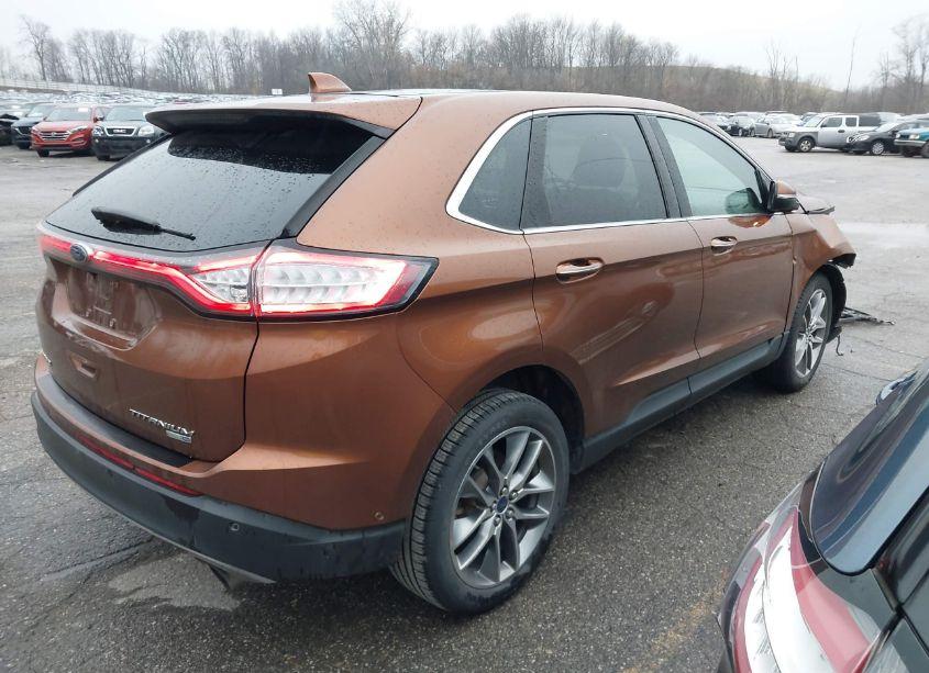 Photo 4 of 2017 Ford Edge TITANIUM (VIN 2FMPK4K97HBB02901)