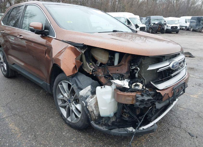 Photo 6 of 2017 Ford Edge TITANIUM (VIN 2FMPK4K97HBB02901)