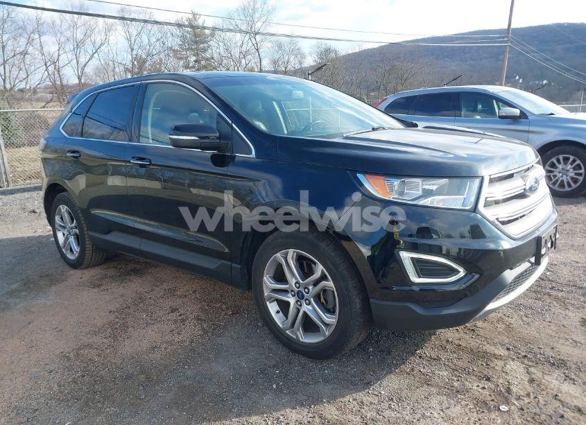 2017 Ford Edge TITANIUM (VIN 2FMPK4K97HBB90378) main photo