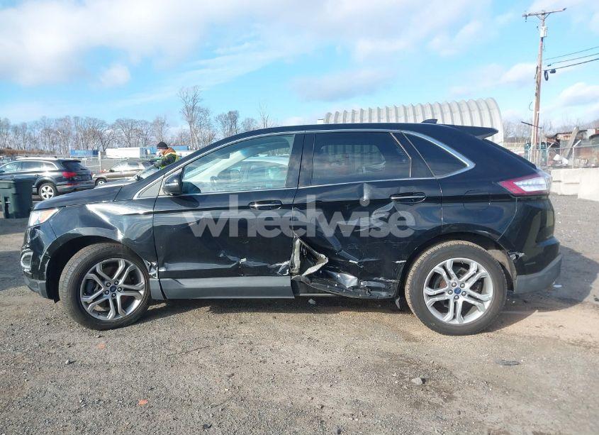 Photo 14 of 2017 Ford Edge TITANIUM (VIN 2FMPK4K97HBB90378)