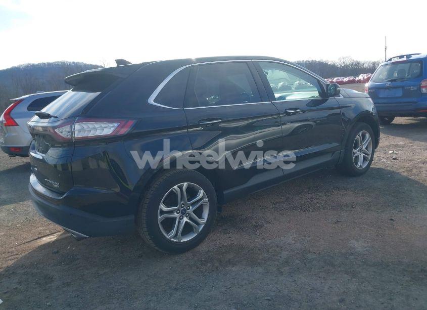 Photo 4 of 2017 Ford Edge TITANIUM (VIN 2FMPK4K97HBB90378)