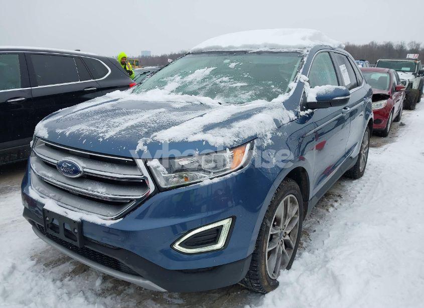 Photo 2 of 2018 Ford Edge TITANIUM (VIN 2FMPK4K97JBB24337)