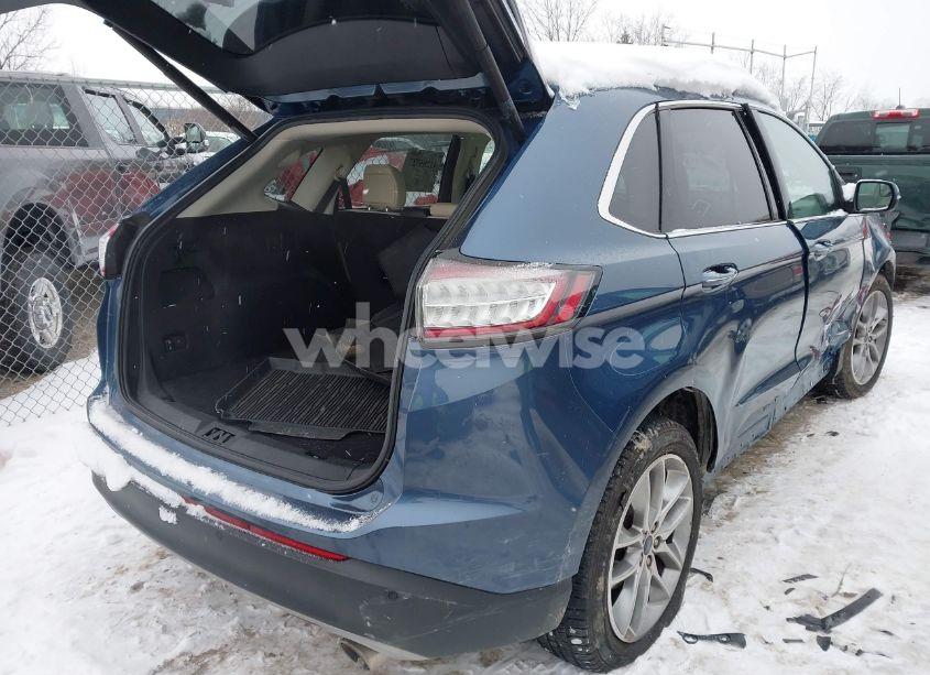 Photo 4 of 2018 Ford Edge TITANIUM (VIN 2FMPK4K97JBB24337)