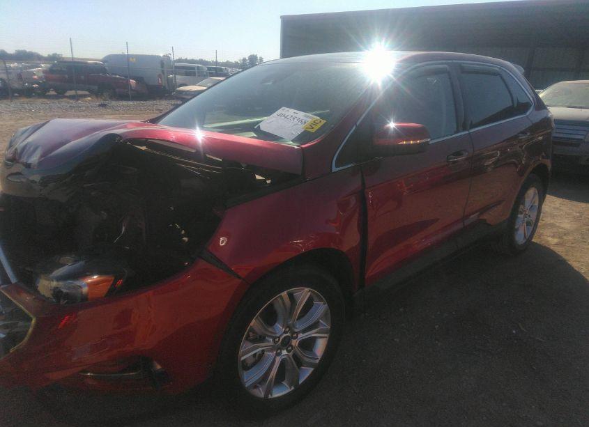Photo 2 of 2020 Ford Edge TITANIUM (VIN 2FMPK4K97LBB56983)