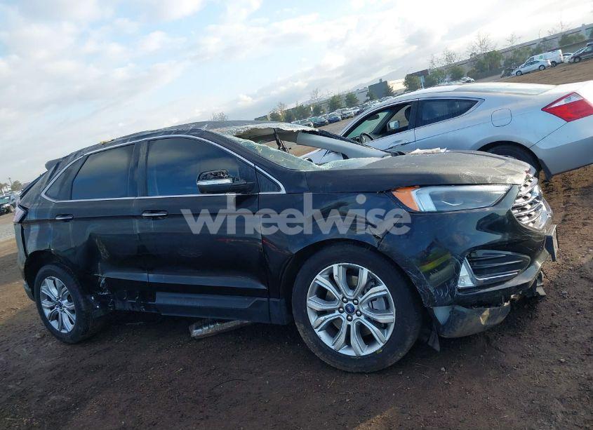 Photo 12 of 2022 Ford Edge TITANIUM (VIN 2FMPK4K97NBB03641)