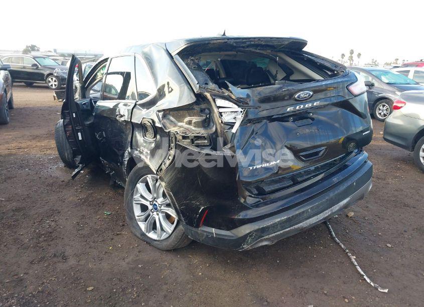 Photo 3 of 2022 Ford Edge TITANIUM (VIN 2FMPK4K97NBB03641)