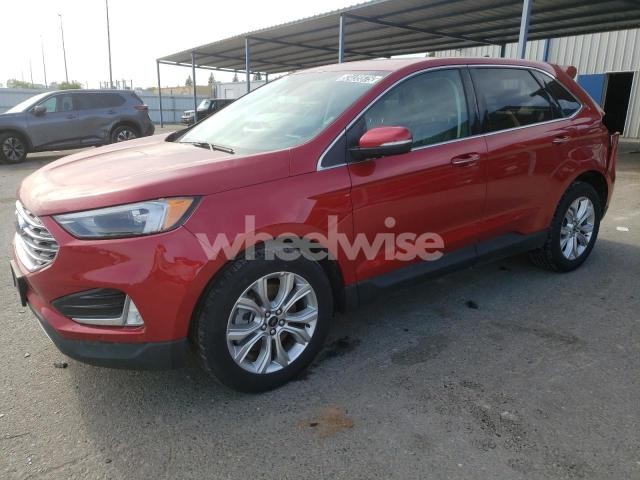 Photo 13 of 2024 FORD EDGE TITANIUM N/A (VIN 2FMPK4K97RBA93828)