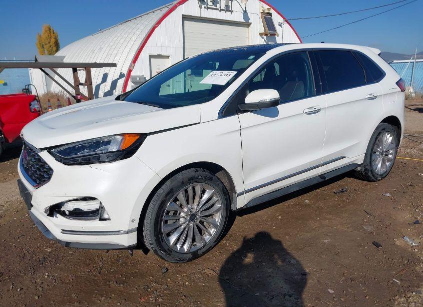 Photo 2 of 2021 Ford Edge TITANIUM (VIN 2FMPK4K98MBA16880)