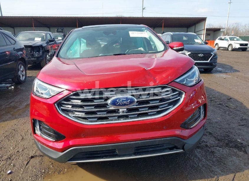 Photo 12 of 2022 Ford Edge TITANIUM (VIN 2FMPK4K98NBA01099)