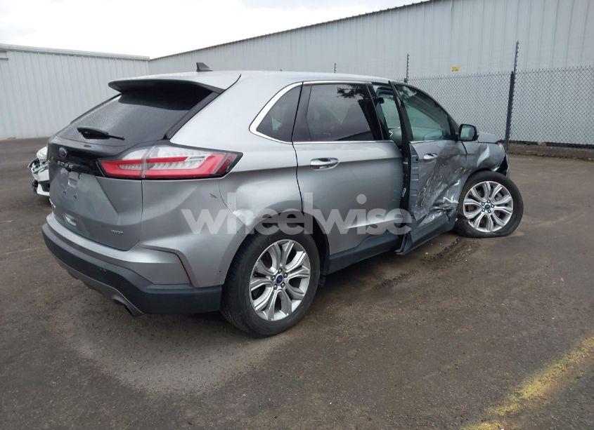 Photo 4 of 2022 Ford Edge TITANIUM (VIN 2FMPK4K98NBA55700)
