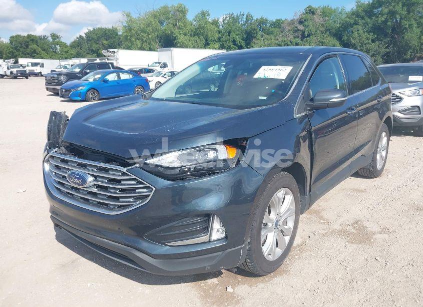 Photo 2 of 2022 Ford Edge TITANIUM (VIN 2FMPK4K98NBB06015)