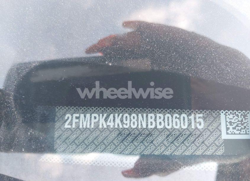 Photo 9 of 2022 Ford Edge TITANIUM (VIN 2FMPK4K98NBB06015)