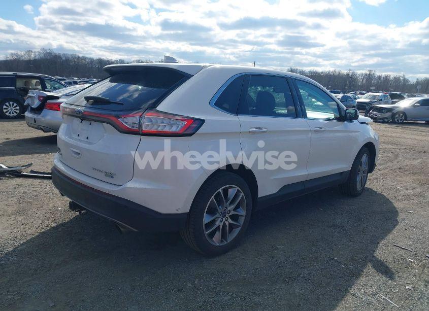 Photo 4 of 2015 Ford Edge TITANIUM (VIN 2FMPK4K99FBB70338)