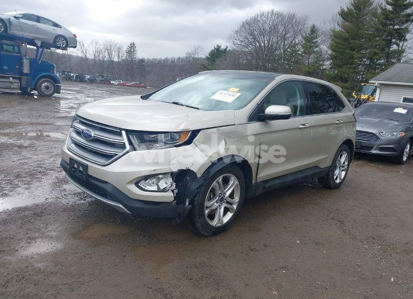 Photo 2 of 2017 Ford Edge TITANIUM (VIN 2FMPK4K99HBC17208)