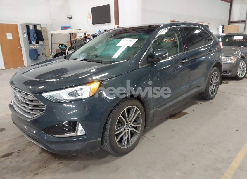 Photo 2 of 2019 Ford Edge TITANIUM (VIN 2FMPK4K99KBC61393)
